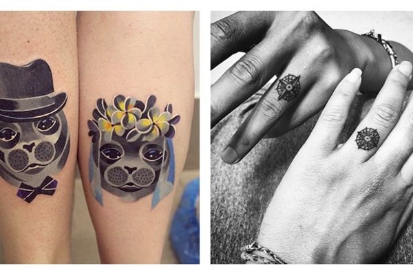Pogledajte 16 najgotivnijih parova koji su svoju ljubav ovekovečili tetovažom! (FOTO)