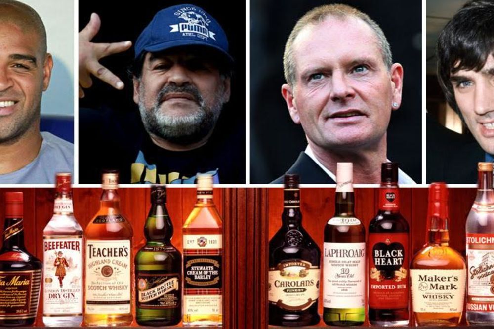 Voleli su flašu više od lopte: 10 najvećih alkoholičara u svetu fudbala! (FOTO) (VIDEO)