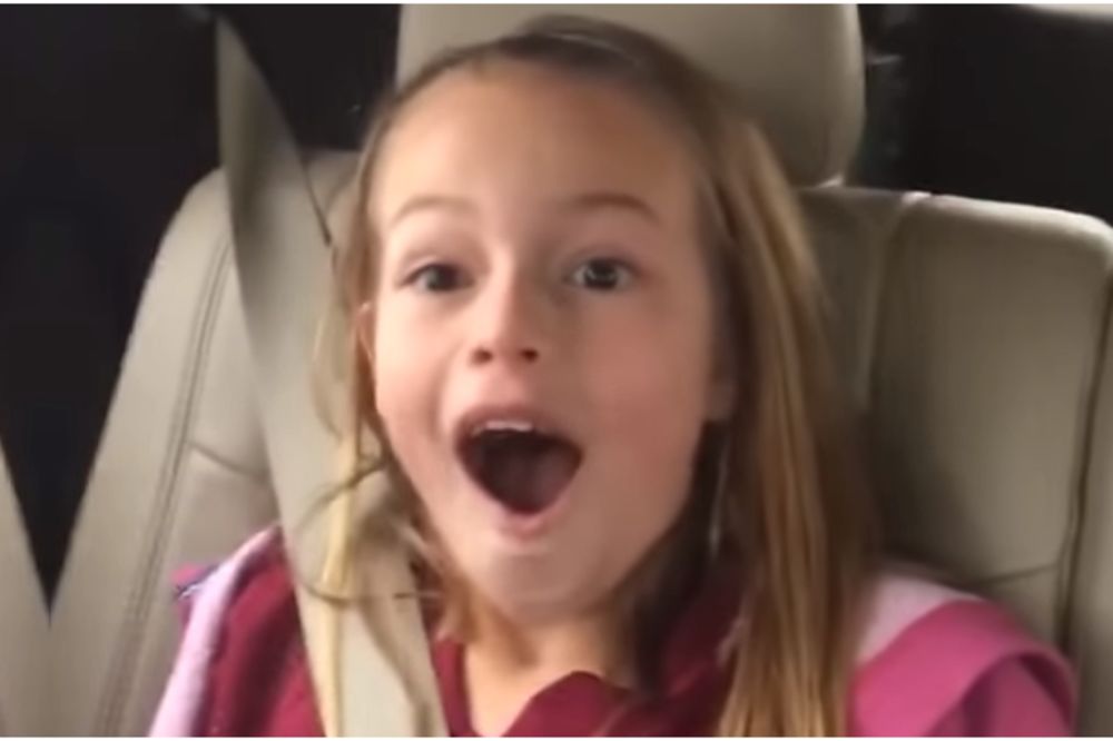 Koliko američka deca vole Donalda Trampa? Reakcija ove devojčice (9) sve govori! (FOTO) (VIDEO) (GIF)