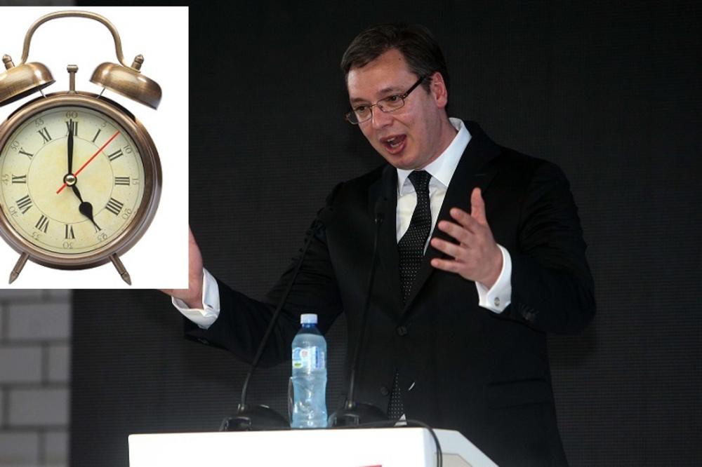 Moraćete zbog Vučića da ustajete još ranije: Građane prima od 5 do 8 ujutru