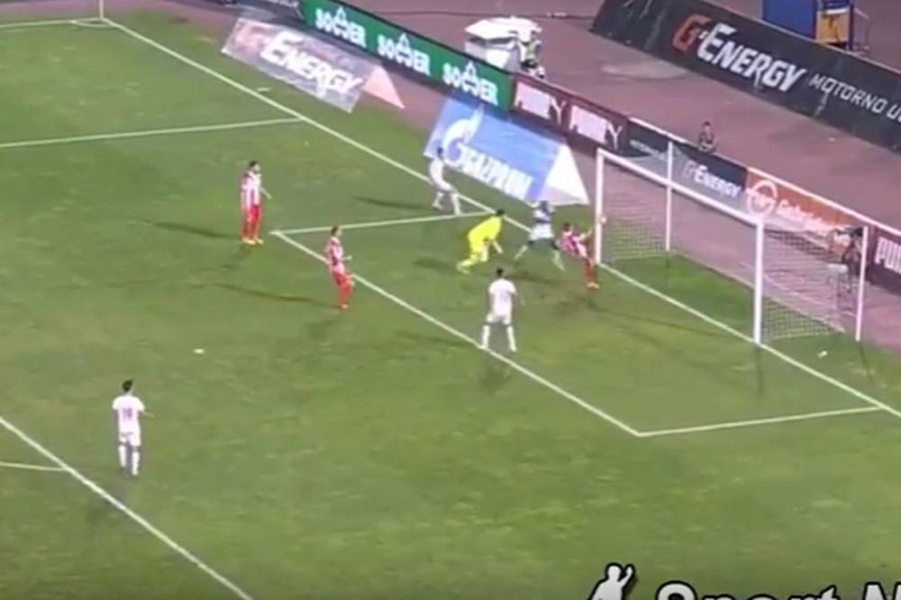 Ristić je akrobatskim potezom spasio Zvezdu novog primljenog gola! (VIDEO)