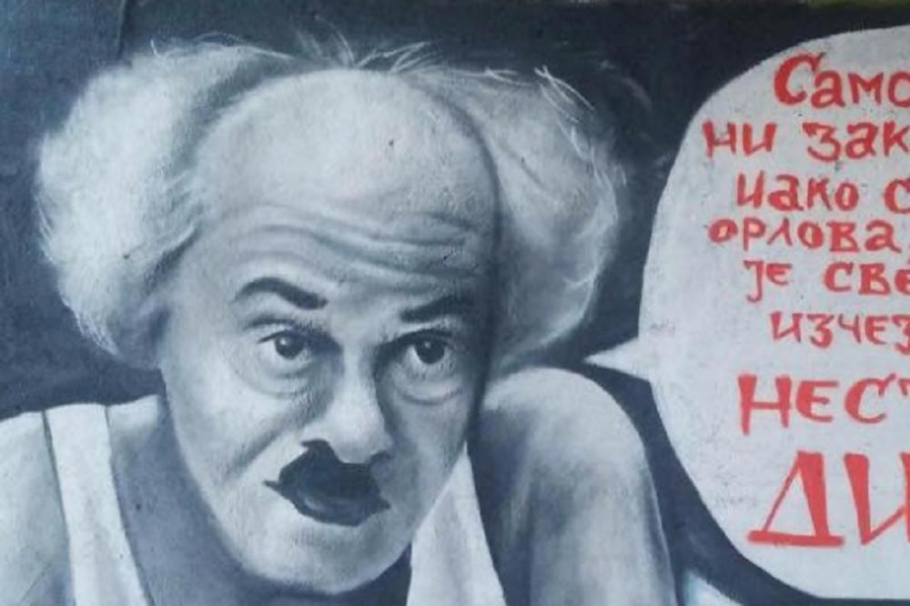 Zašto je ovaj grafit s Pantićem najbolja slika naše stvarnosti? (FOTO)
