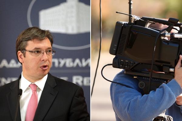 Vučić se izvinio kamermanima RTS, ali i oni njemu! (VIDEO)