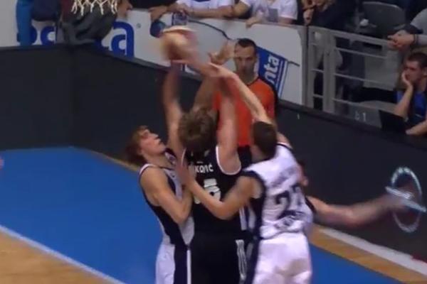 Potez koji je odlučio pobednika u Zadru: Samo Luković zna kako je ova lopta ušla u koš! (VIDEO)