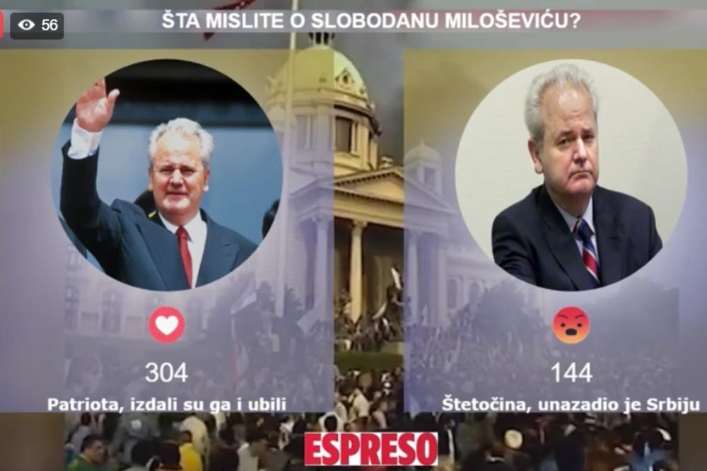 PATRIOTA ili IZDAJNIK I ŠTETOČINA? Šta danas mislite o Slobodanu Miloševiću? (VIDEO)