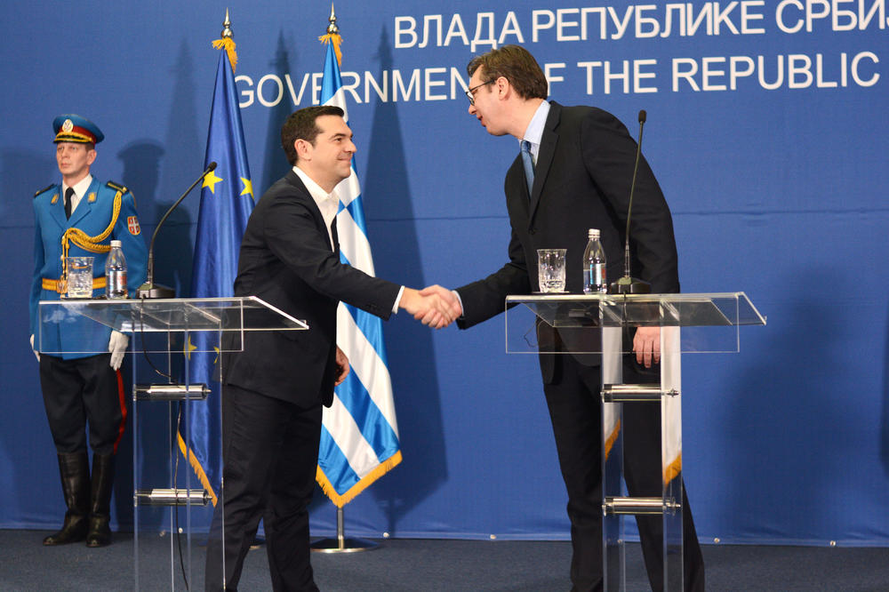 POSETA CIPRASA: Vučić zahvalio Grčkoj što nije priznala Kosovo! Plan je da do Soluna stižemo za 6 sati! (VIDEO)