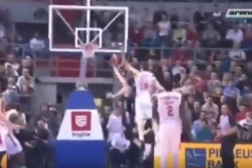 Zbog ova dva poteza igrača Zvezde i Partizana svaki NBA igrač bi im zavideo! (VIDEO)