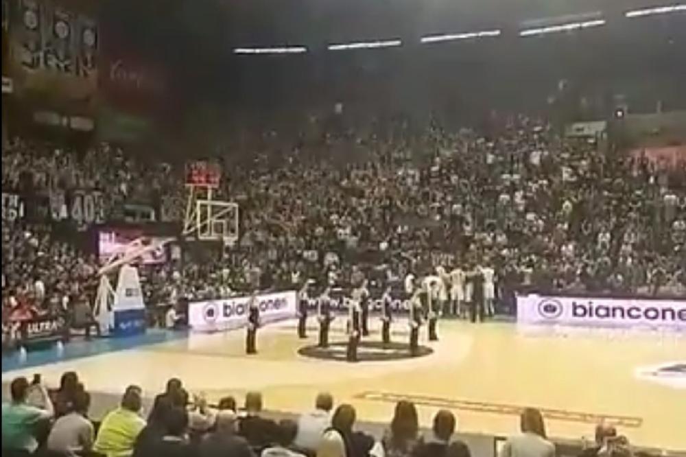 GRMI CELA HALA! Čak i na ovaj praznik košarke, Grobari su pronašli način da isprozivaju crveno-bele! (VIDEO)