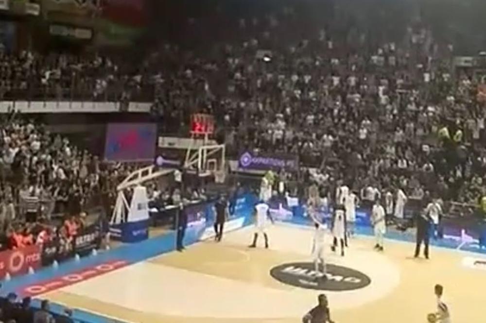 Ljubav koja nema granica: Kada Partizan igra u Pioniru, cela dvorana je KOP! (VIDEO)