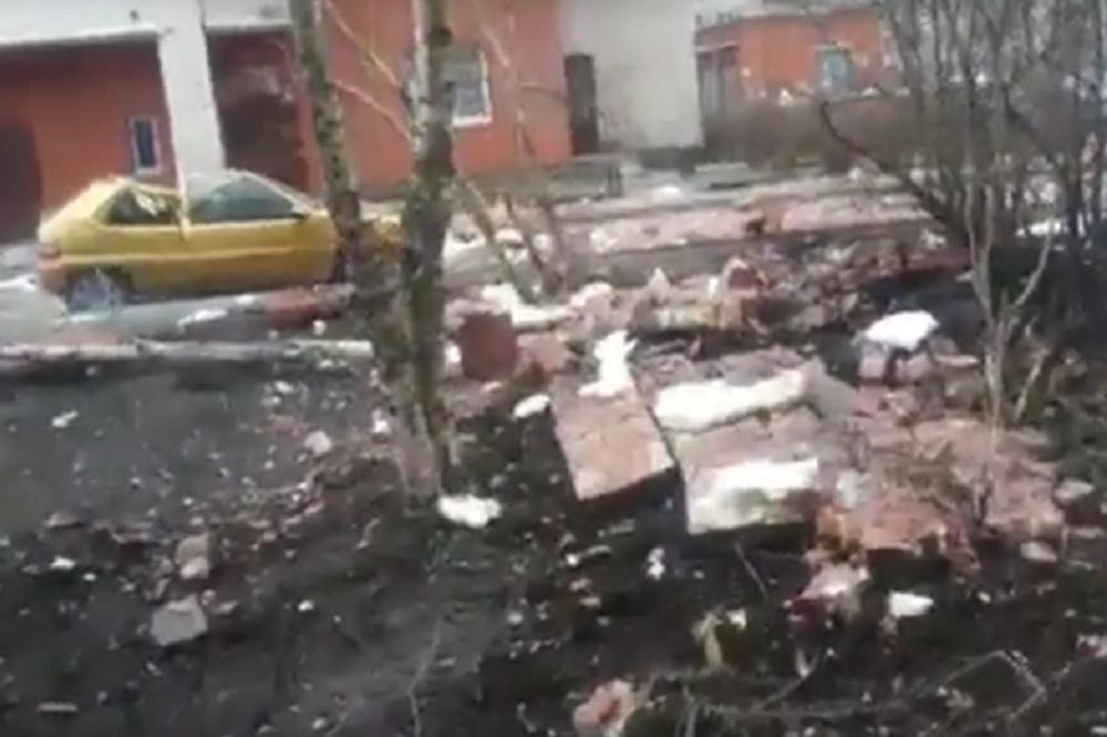 Sankt Peterburg: Snažna eksplozija zbog građevinskih radova, nema povređenih! (FOTO) (VIDEO)