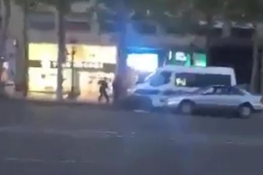 Ovo je prvi snimak napada u Parizu! Kamera je snimila trenutak kada su ustreljeni policajci! (VIDEO)