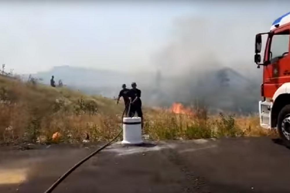NOVI POŽARI: Ugrožene kuće kod Podgorice, vatrogasci na terenu! (VIDEO)
