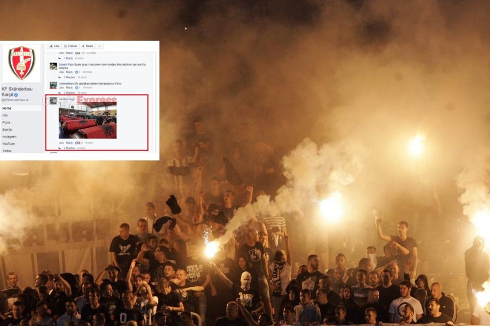 BRUTALNO! Grobari su zatrpali sajt albanskog kluba uvredljivim komentarima, a zbog jednog će Skenderbeg da izgori od besa! (FOTO)
