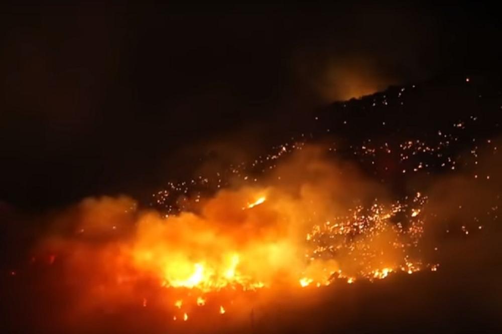 NOVI POŽAR U CRNOJ GORI: Poljak zapalio šumu, srpski turisti bežali usred noći!