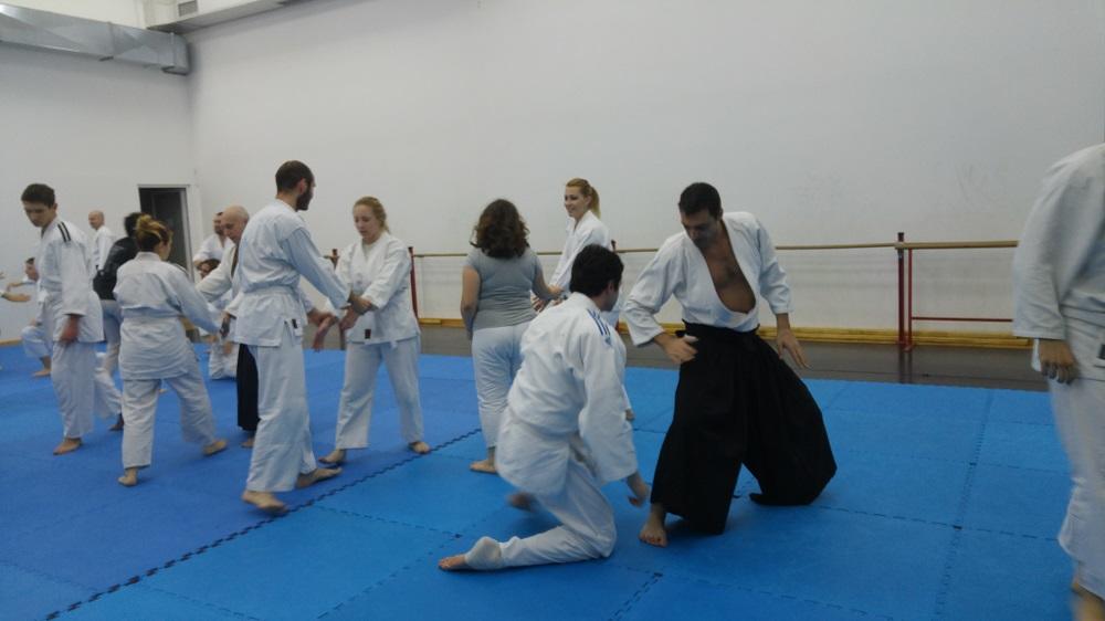 Aikido trening 