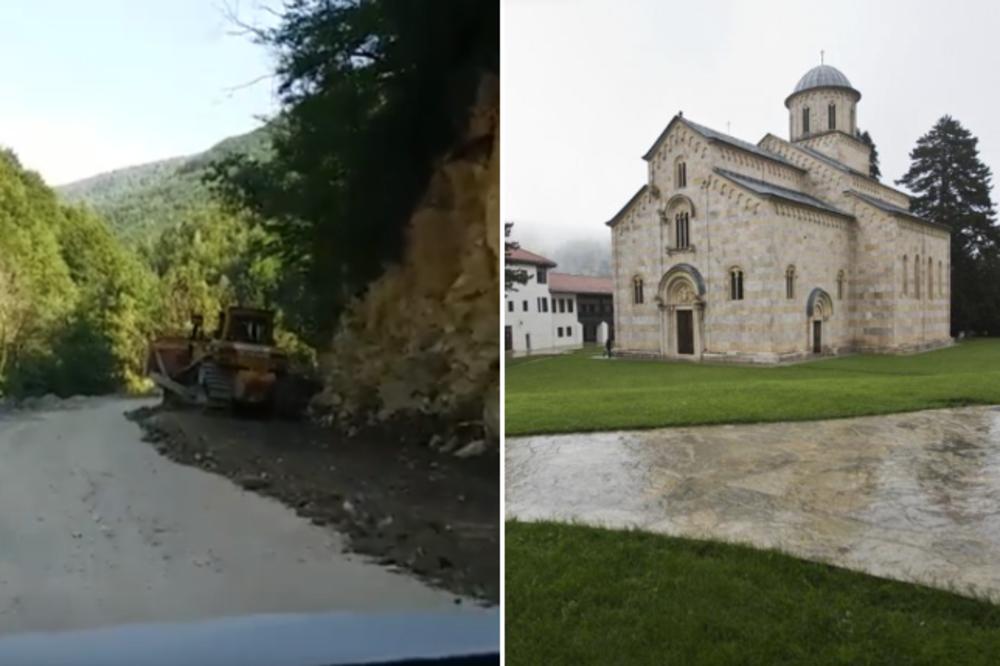 NEZAKONITI RADOVI OKO ZAŠTIĆENE ZONE! Bageri na 400 metara od Visokih Dečana, kosovska vlada započela nezakonite radove (VIDEO)