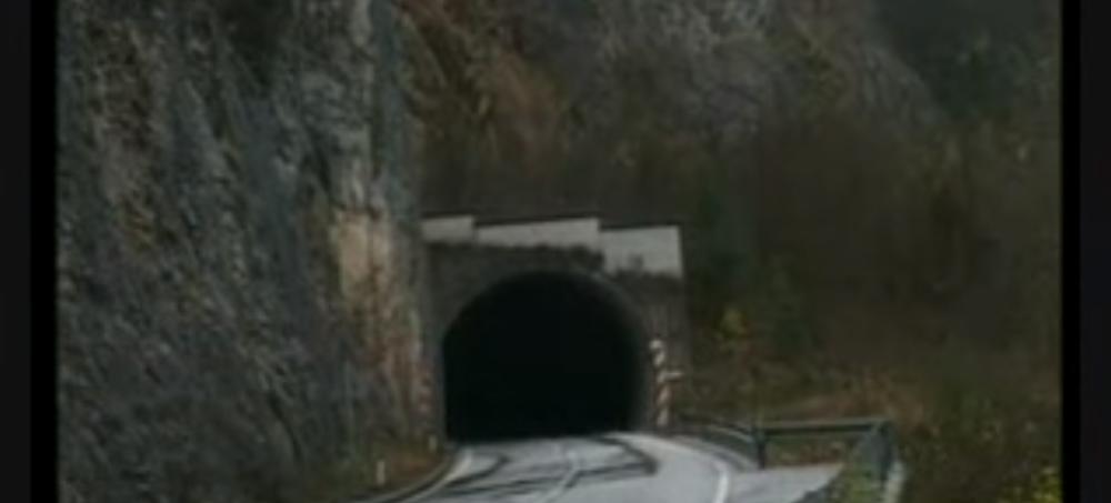 Tunel Brodar na putu između Višegrada i Rudog, u kome je Mikajlo bio zarobljen  