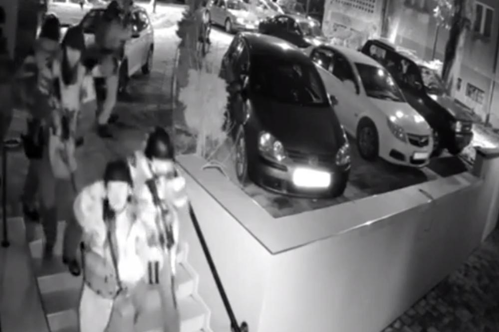 NJIH 52 SA AUTOMATIMA KRENULI NA JEDNOG SRBINA: Pojavio se snimak pokušaja hapšenja Milana Radoičića! (VIDEO)