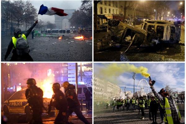 FRANCUSKA UVODI VANREDNO STANJE?! Protesti prerasli u ULIČNI RAT! 133 povređeno, 412 uhapšeno! (VIDEO)
