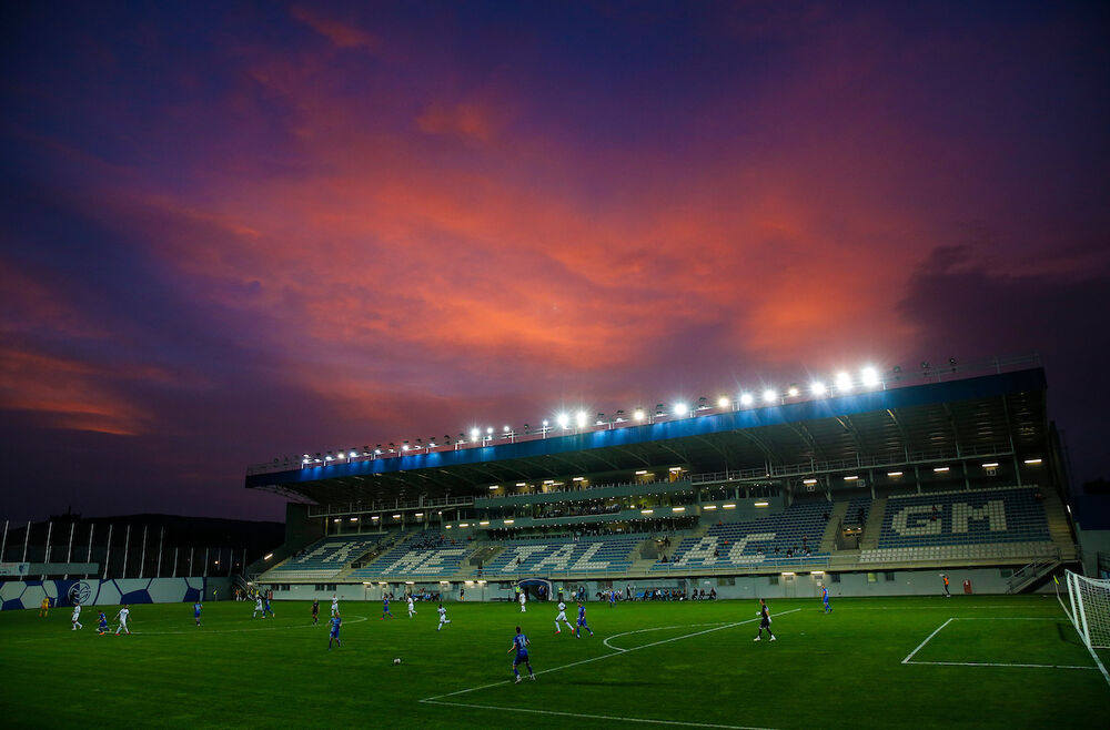 Jedna tribina stadiona u Gornjem Milanovcu