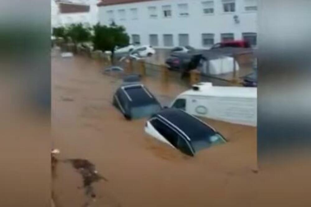 POTOP U ŠPANIJI: Obilna kiša izazvala mnogobrojne probleme, zabeleženo više od 600 incidenata! (VIDEO)