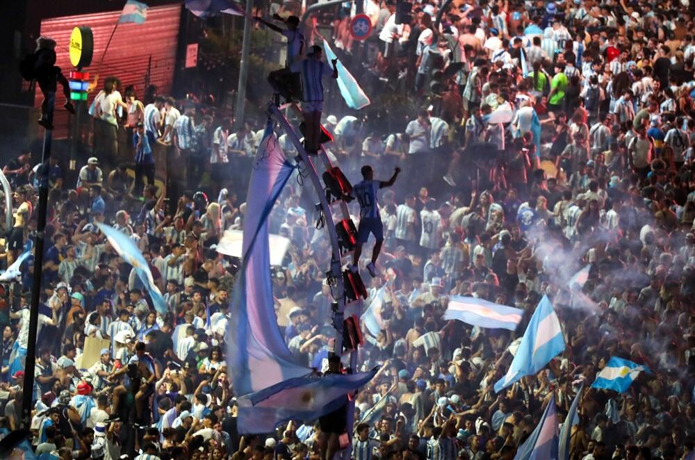 Navijači Argentine slave pobedu na Mundijalu
