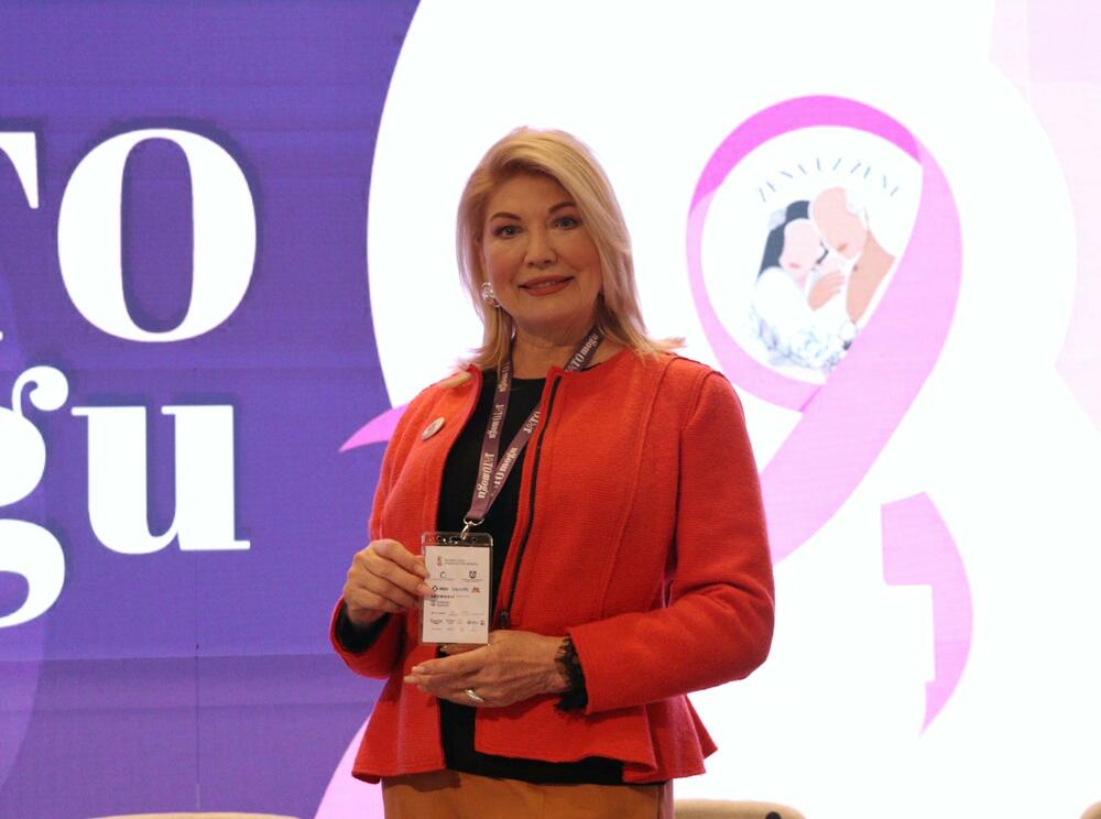 Voditeljka Suzana Mančić podržava sve što ovo udruženje radi i apeluje na žene da je prevencija važna.
