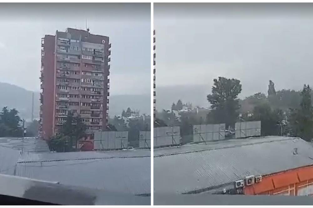 PROVALA OBLAKA U RAKOVICI! Nevreme već stiglo u pojedine delove Beograda, najavljene GRMLJAVINSKE NEPOGODE (VIDEO)