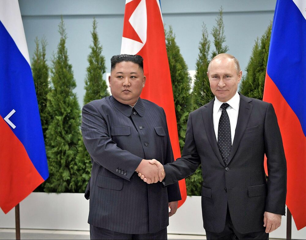 Kim Džong Un i Vladimir Putin