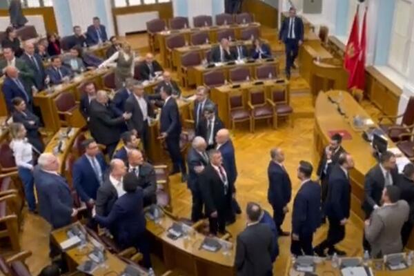 ISPRAVKA: U crnogorskoj Skupštini se desio verbalni konflikt, a ne tuča