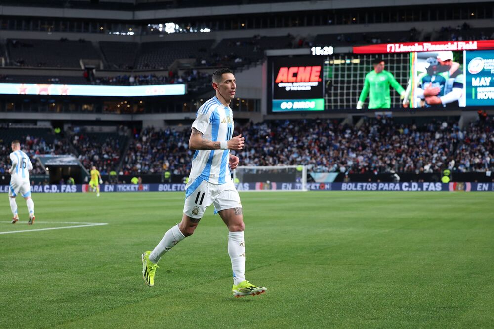 Anhel Di Marija u dresu reprezentacije Argentine