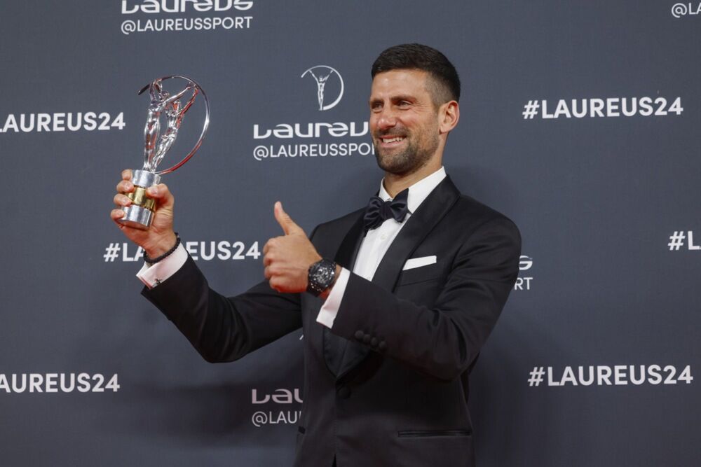 Novak Đoković po peti put najbolji sportista sveta