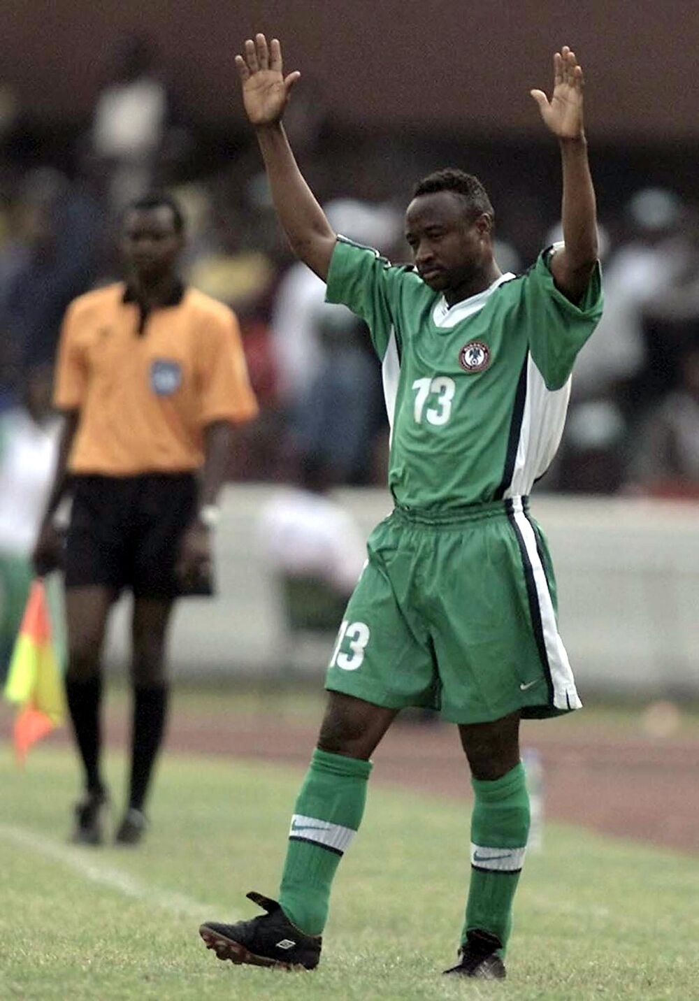Tijani Babangida u dresu reprezentacije Nigerije