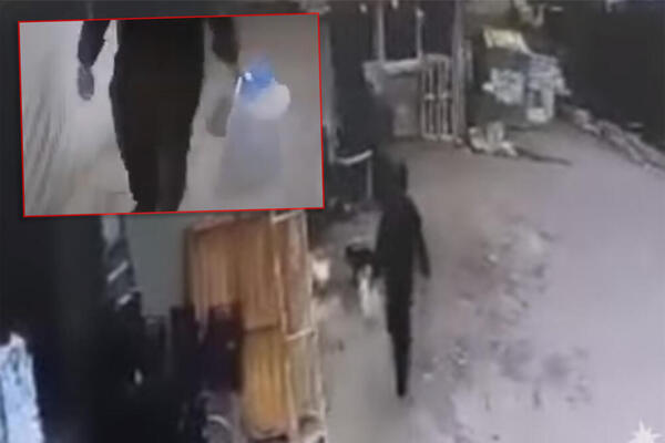 ISPLIVAO JEZIV SNIMAK: Kamera snimila muškarca kako baca mrtvo dete u smeće! (VIDEO)