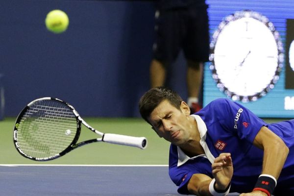 SPARTANAC: Ni ovaj žestok pad, ni poderotine ne mogu ništa Novaku! (VIDEO)