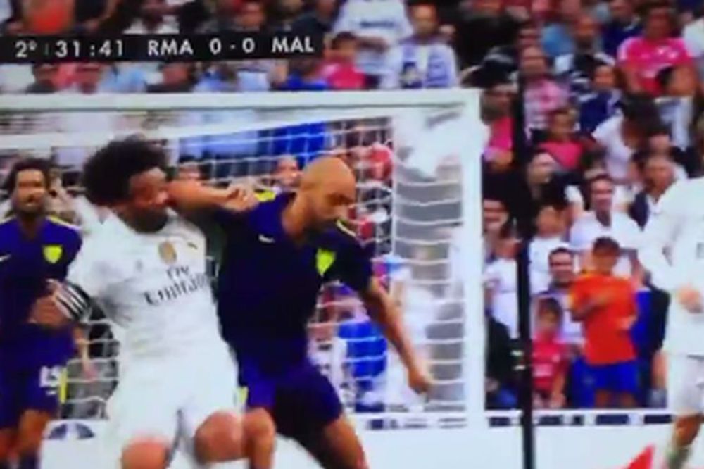 Fudbaler Malage MMA potezom nokautirao Realovog Marsela! (VIDEO)
