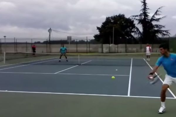 E, ZATO JE NAJBOLJI NA SVETU: Majko mila, kakav je udarac izveo Novak na treningu! (VIDEO)