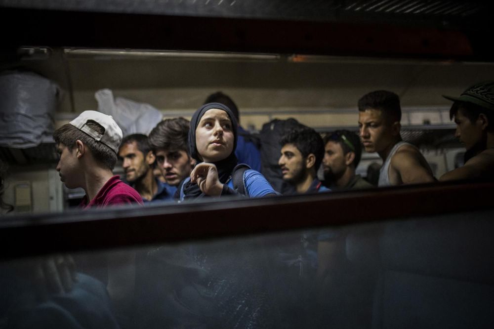 HLADNO IM: Migranti iz Iraka neće u Finsku! (FOTO)