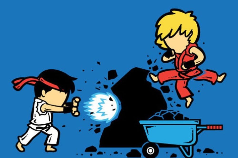 SMEHOTEKA: Sezonski poslovi STREET FIGHTER likova (FOTO)