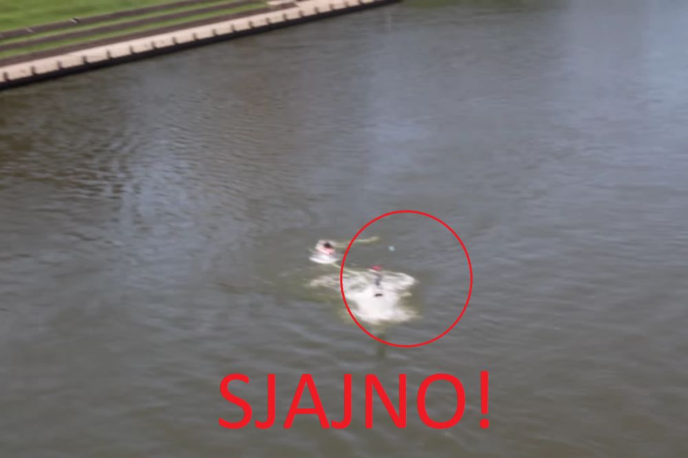 INTERNET MU APLAUDIRA: Mislili ste da umete da BACATE FRIZBI? (VIDEO)