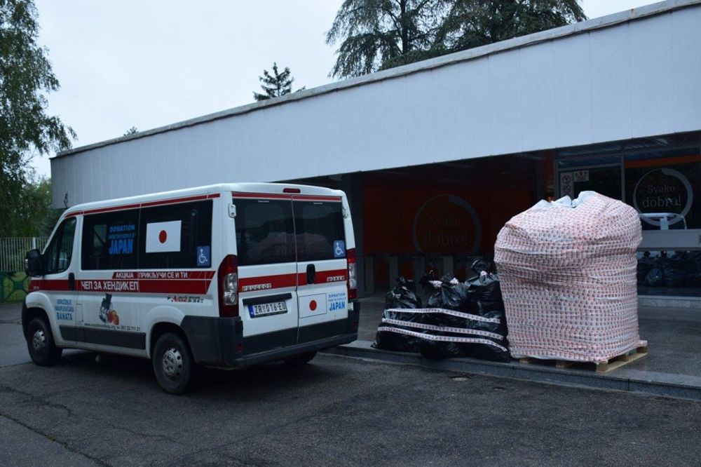 Svaka čast: Prikupljeno 600 čepova za Udruženje paraplegičara Banata