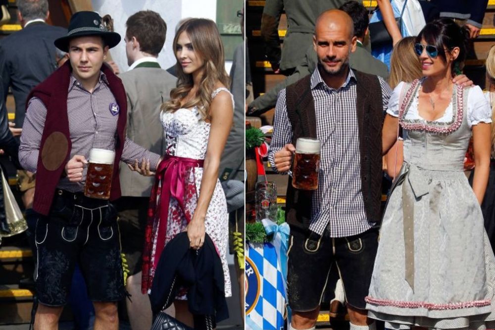 Partnerke fudbalera Bajern Minhena zablistale na Oktoberfestu! (FOTO)