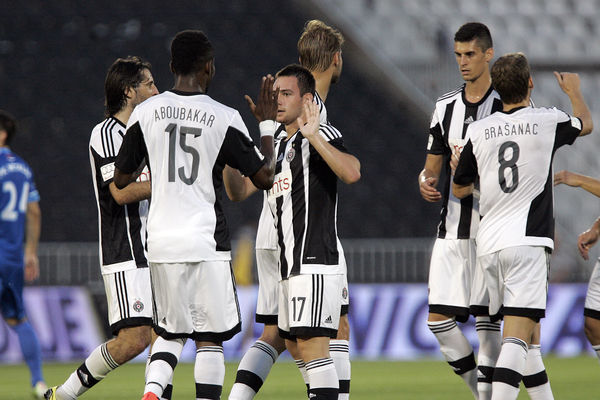 Ajmo crno-beli: Partizan prekida crnu-seriju sa Nemcima? (FOTO) (VIDEO)