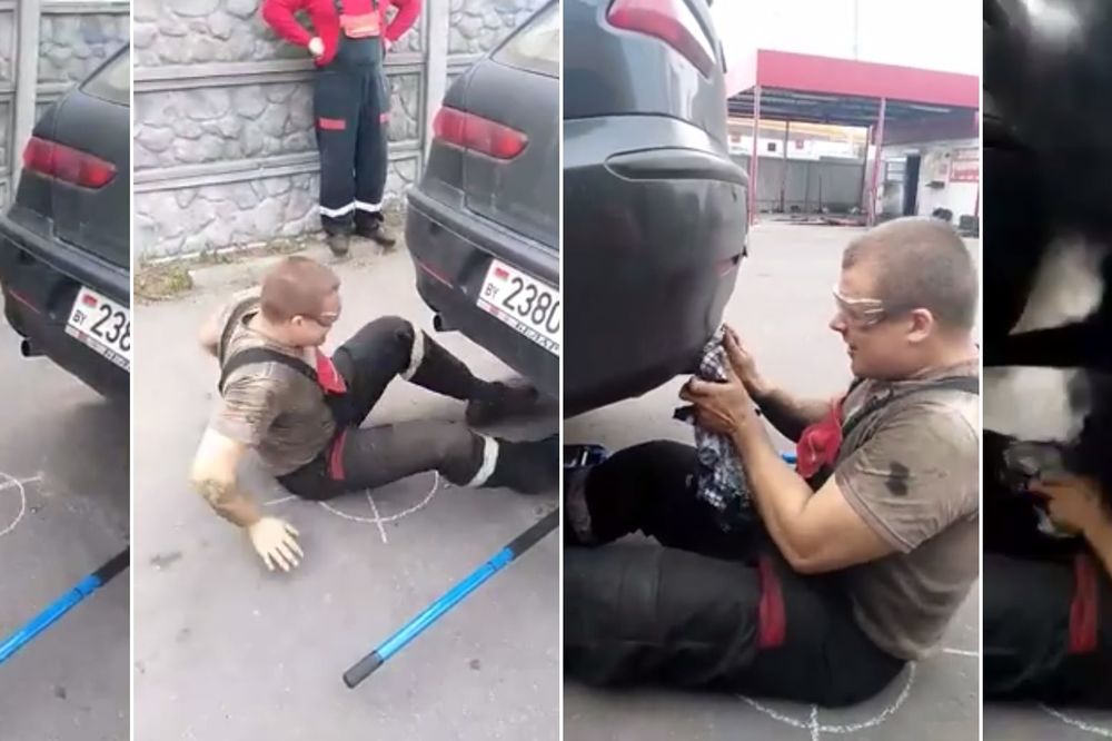 Kako se postaje naturalizovani crnac? Pokazaće vam ovaj beloruski mehaničar! (VIDEO)