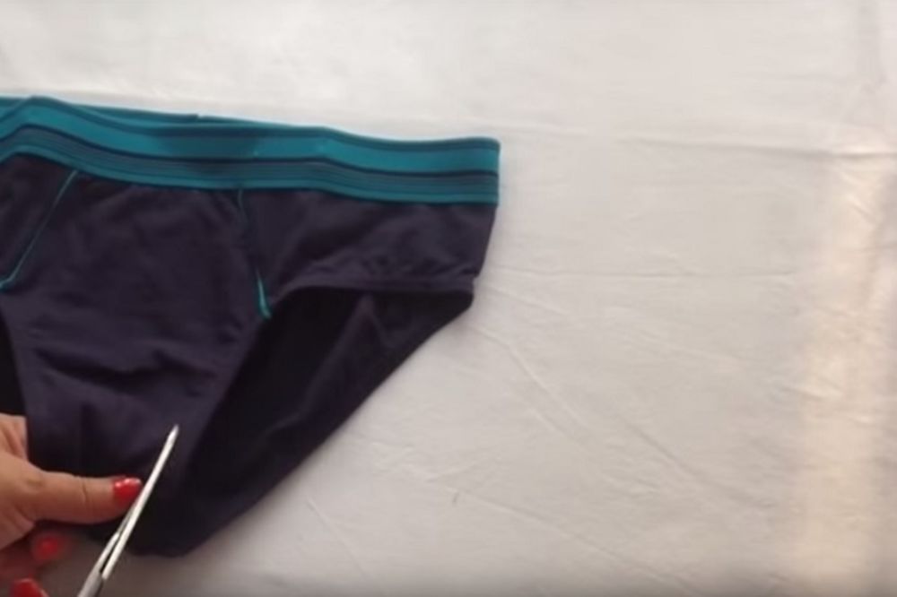 Uradi sama: Napravi od muških bokserica sportski top (VIDEO)