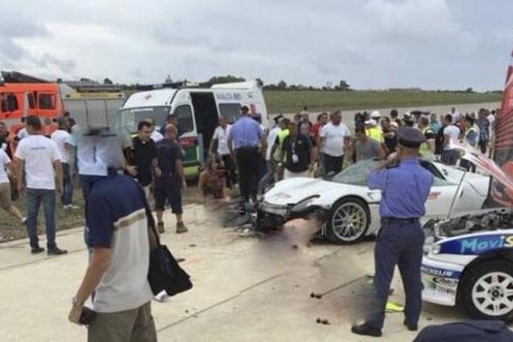 Bahati milioner Poršeom se zakucao u gomilu: 26 povređenih, petoro kritično! (VIDEO) (FOTO)