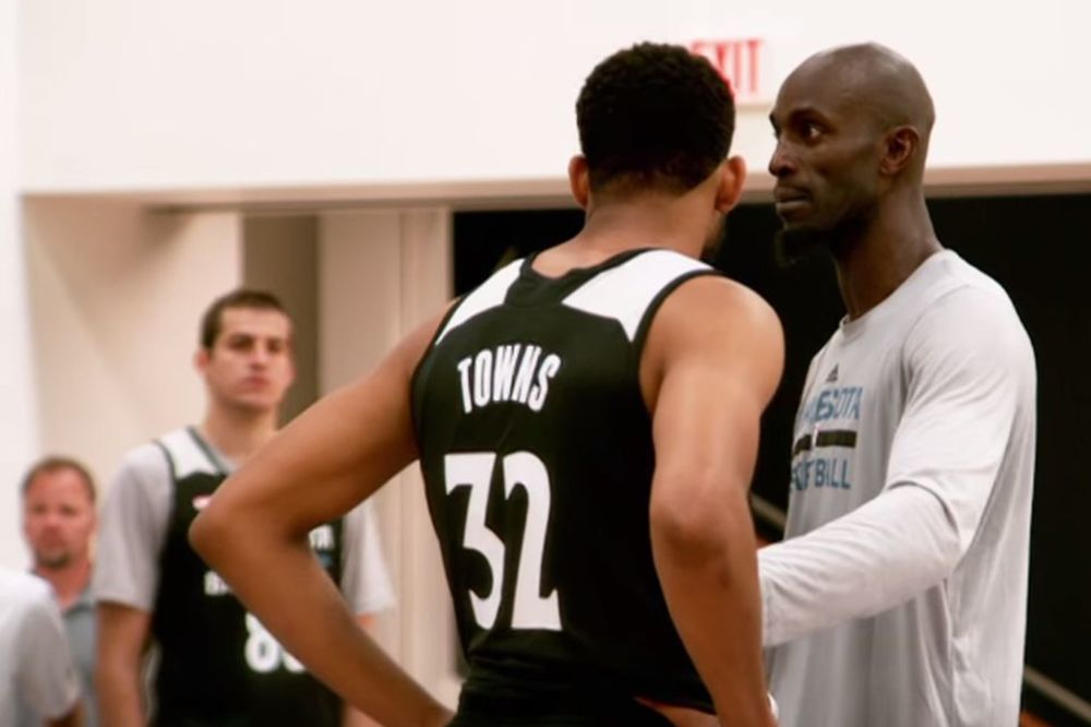 Bjelica upija svaku reč od Garneta, a evo šta je veliki Kej Dži poručio Srbinu! (VIDEO)