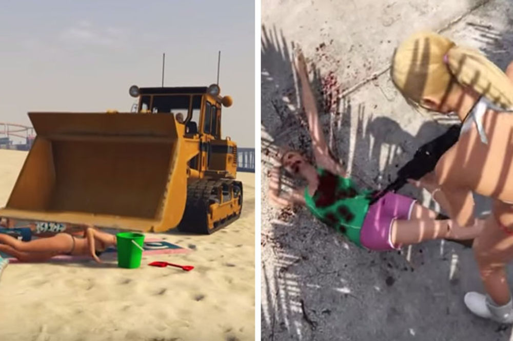Pogledajte šta ova devojka radi u igrici GTA (FOTO)
