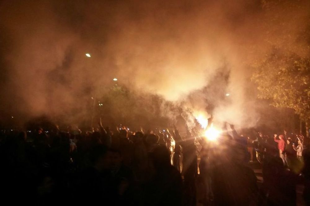 Kosovska Mitrovica i Republika Srpska proslavljale pobedu nad Albanijom! (VIDEO)