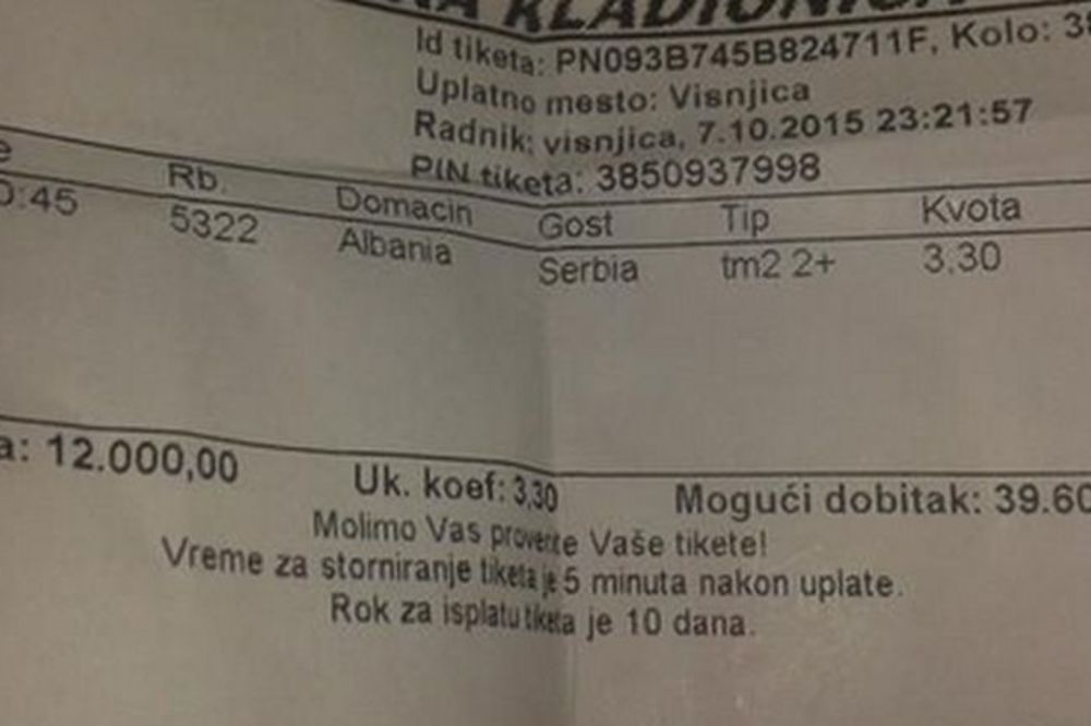 Ovaj čovek je najviše profitirao pobedom Srbije u Albaniji! (FOTO)